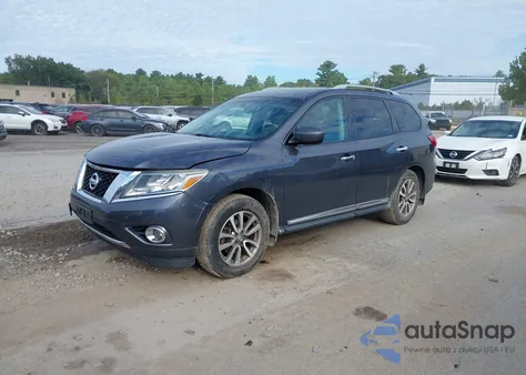 2013 Nissan Pathfinder Sl из США, поврежденный, VIN 5N1AR2MM6DC671675